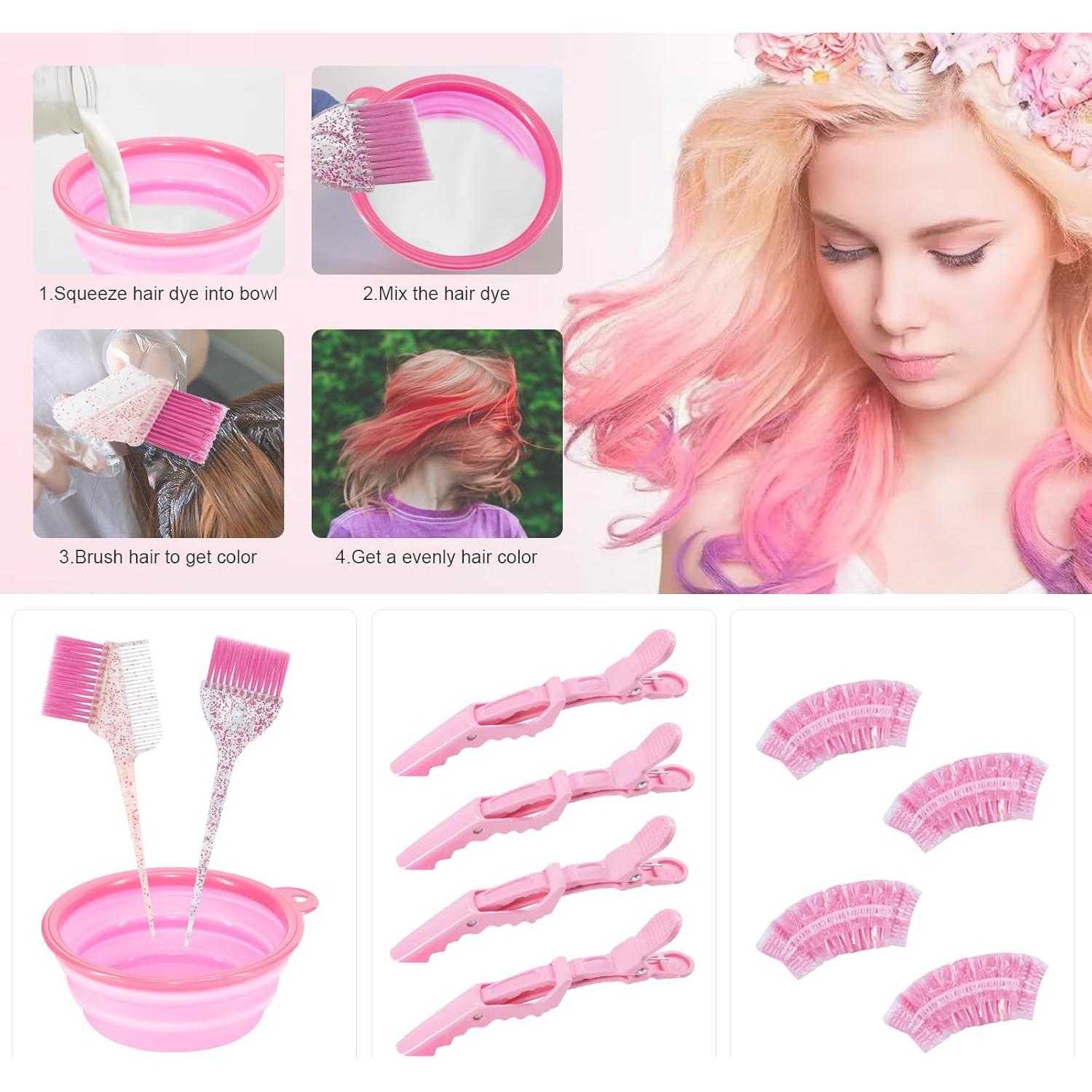 Kit de Coloración de Cabello Asqraqo 11 Piezas Profesional