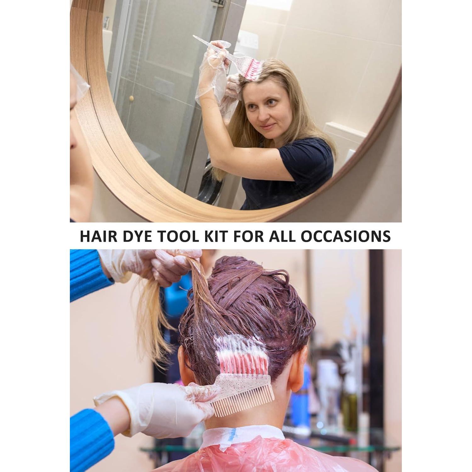 Kit de decoloración y tinte para cabello 19 piezas YOOVR