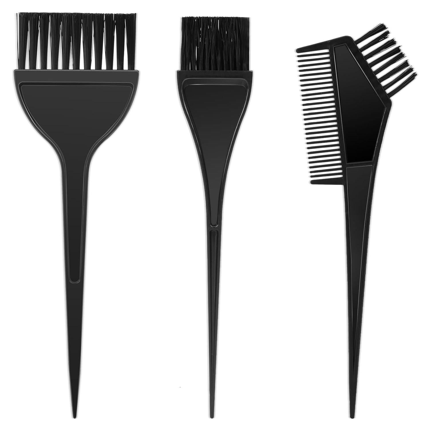 Kit de Brochas para Teñir el Cabello MOZEAT LENS 3 Piezas