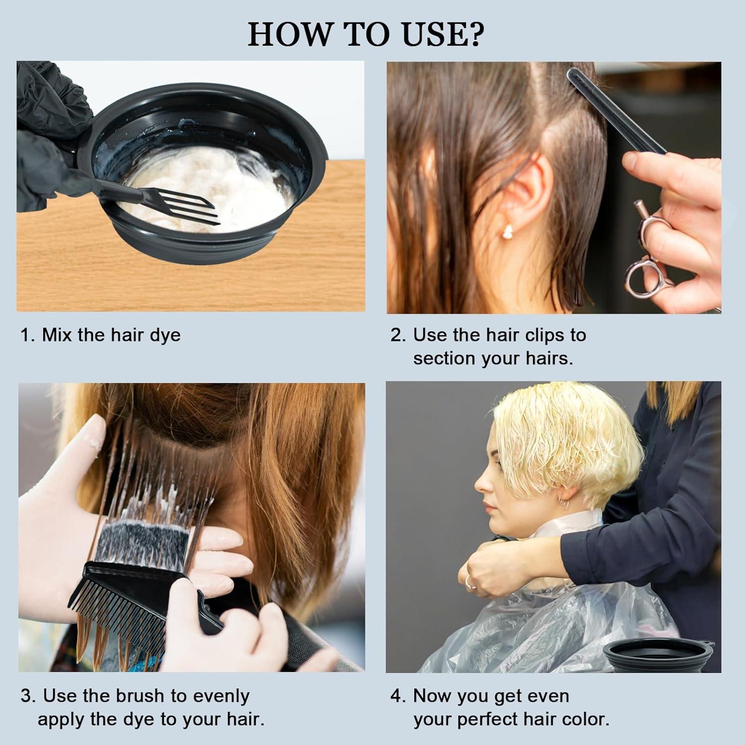 Kit Profesional de Tinte para Cabello Svjetiq 21 Piezas