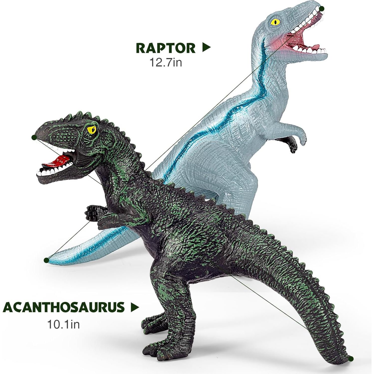 Juguetes de Dinosaurio Jumbo Kissdream 7 Piezas Realistas