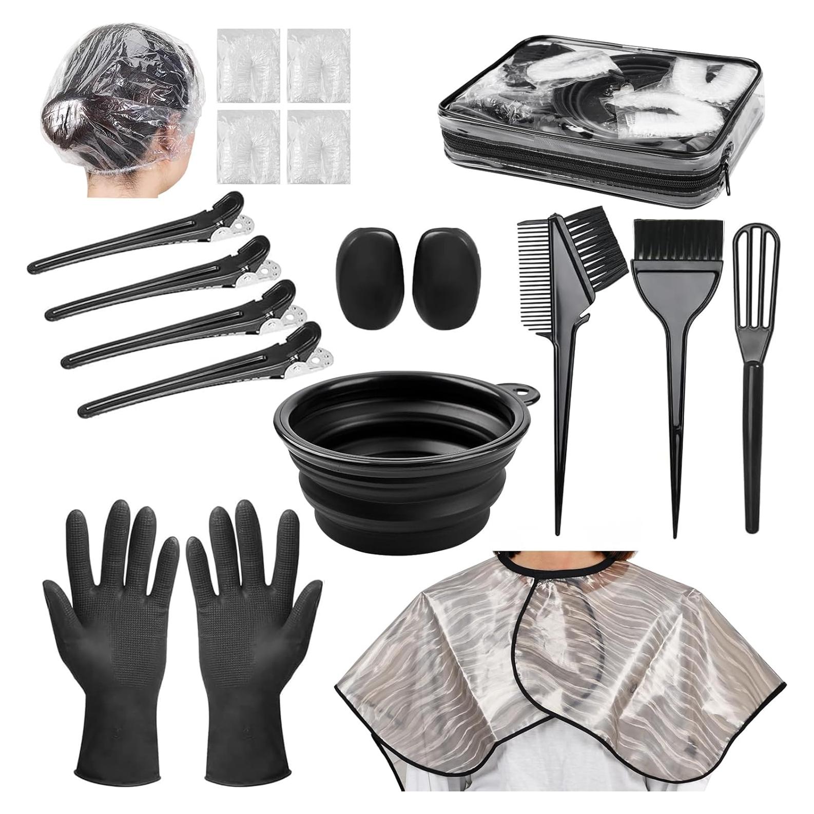 Kit de Tinte para Cabello Profesional Xarchy 19 Piezas