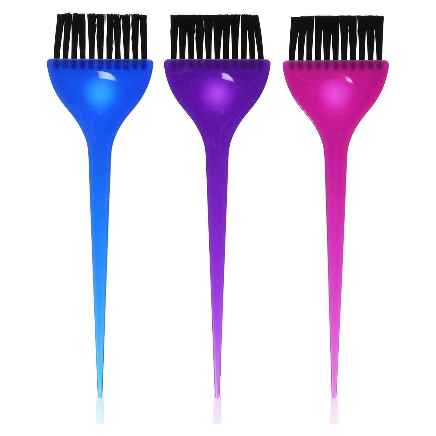 Juego de Pinceles para Tinte Translúcido Soft 'N Style 3 Pzas