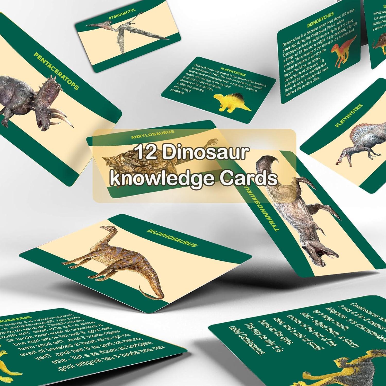 Kit Excavación Dinosaurios - 12 Huevos Rellenos Jiaxin