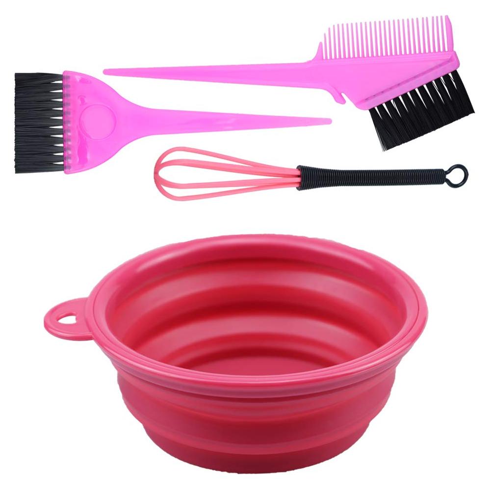 Kit de Tinte para Cabello KOENWEENI 4 Piezas Rosa
