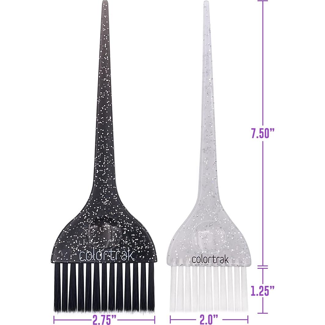 Pinceles de Color Glitter Galáctico Colortrak - 2 Piezas