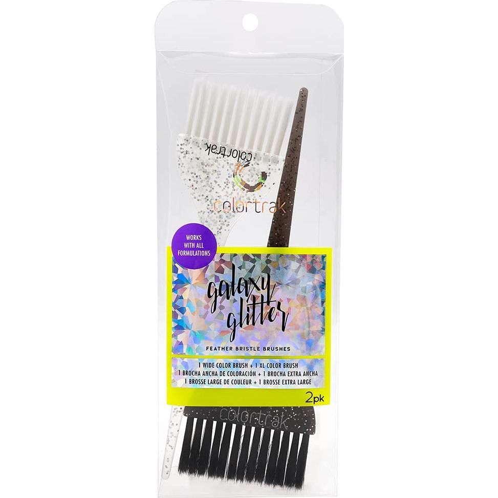 Pinceles de Color Glitter Galáctico Colortrak - 2 Piezas