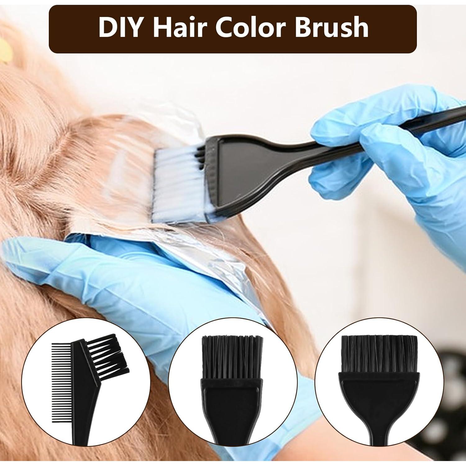 Kit de Brochas para Tinte de Cabello MUZHUPGUZ 6 Piezas