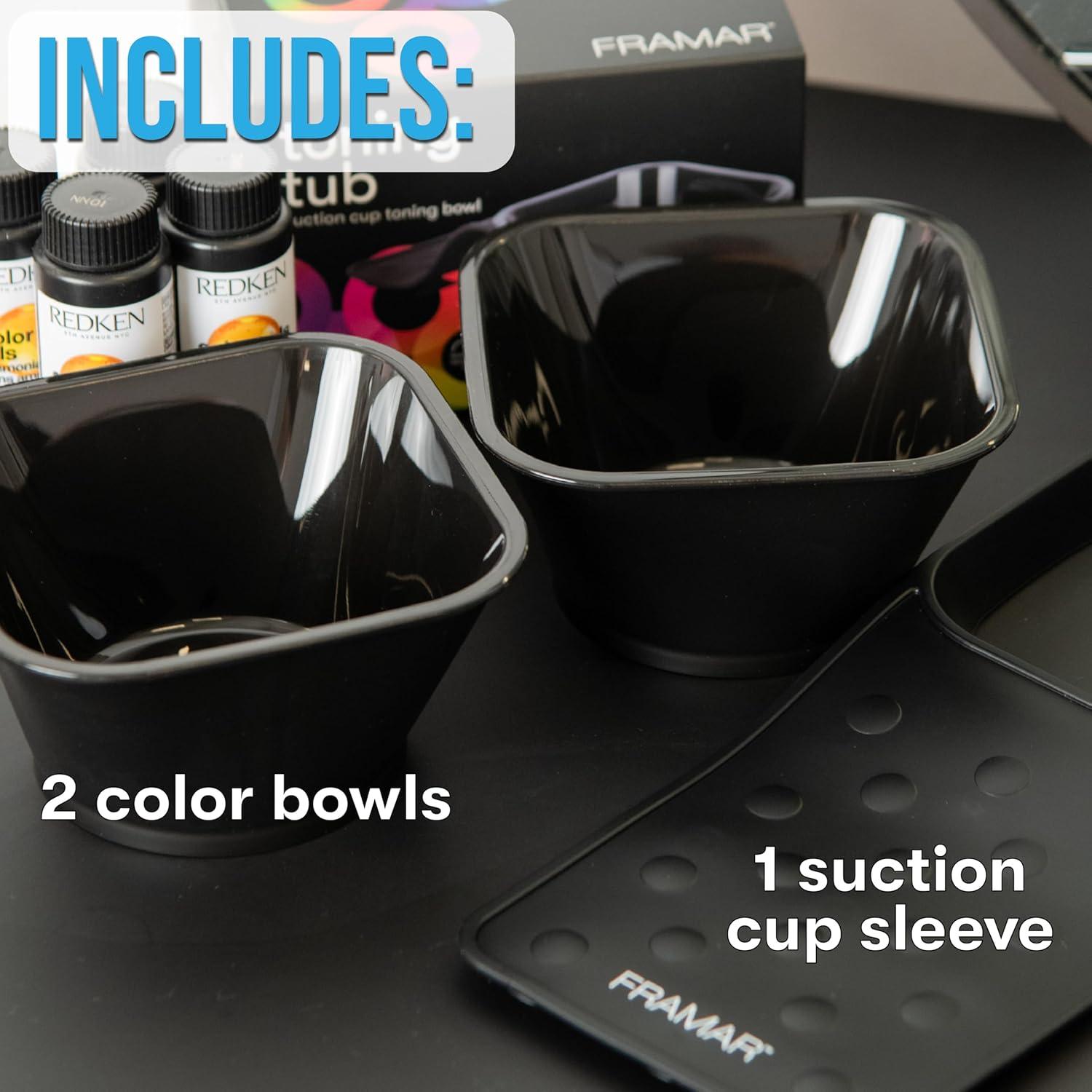 Tazón de Tono Framar para Tinte de Cabello - 2 Piezas