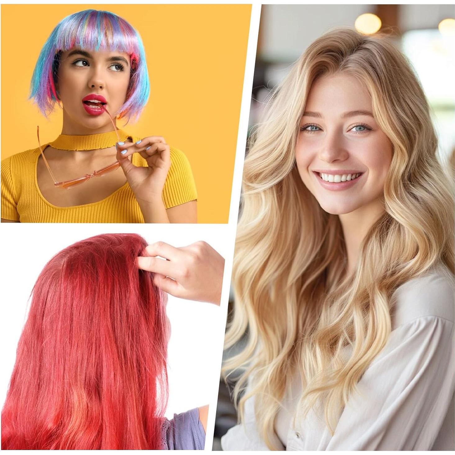 Juego de 4 Pinceles para Teñir el Cabello YQQYG - Negro