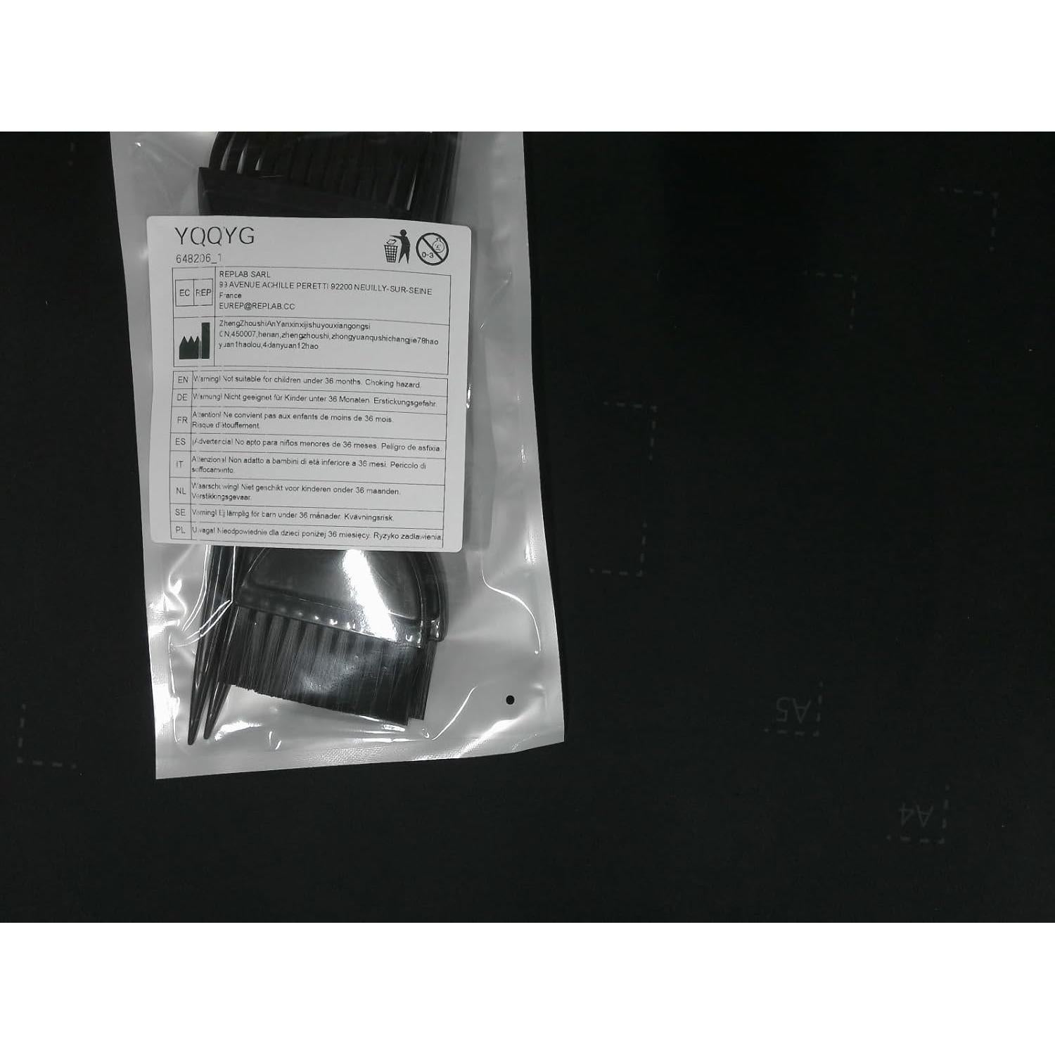 Juego de 4 Pinceles para Teñir el Cabello YQQYG - Negro