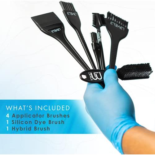 Juego de Pinceles para Tinte L3 - 6 Piezas Profesional