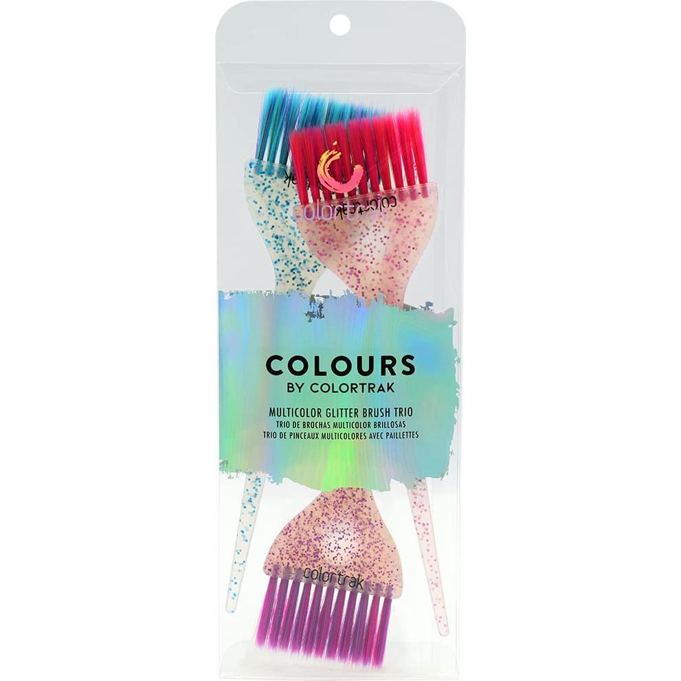 Set de 3 Pinceles de Color para Cabello Colortrak - Cerdas Suaves