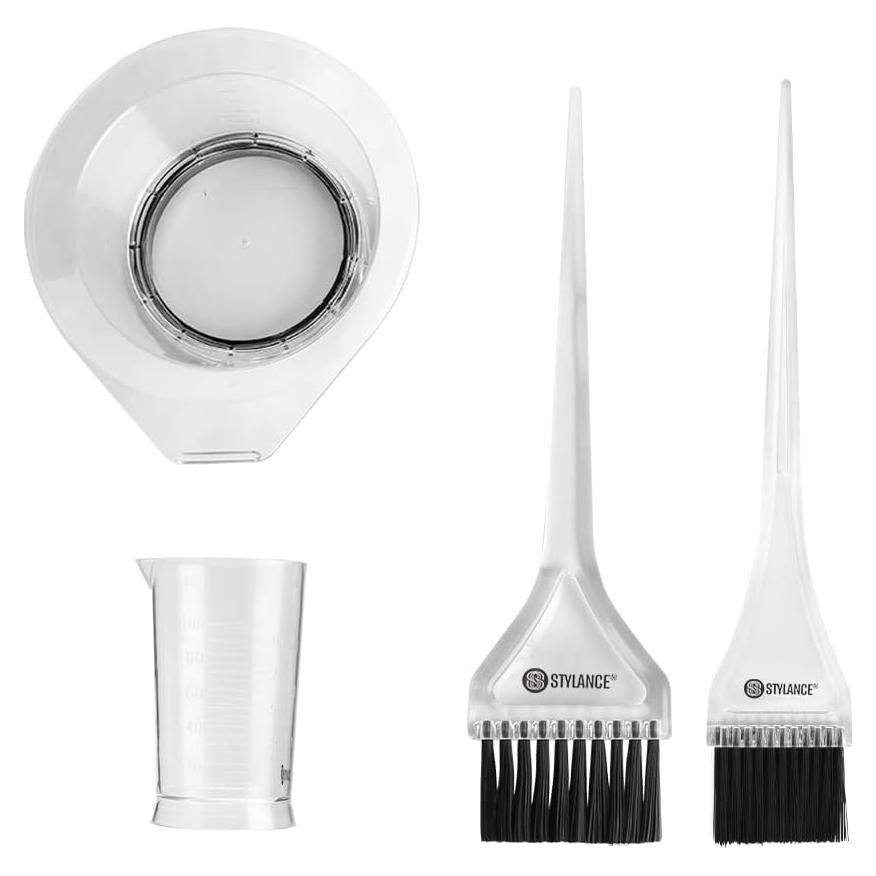 Kit de Tinte para Cabello Profesional Genérico 4 Piezas