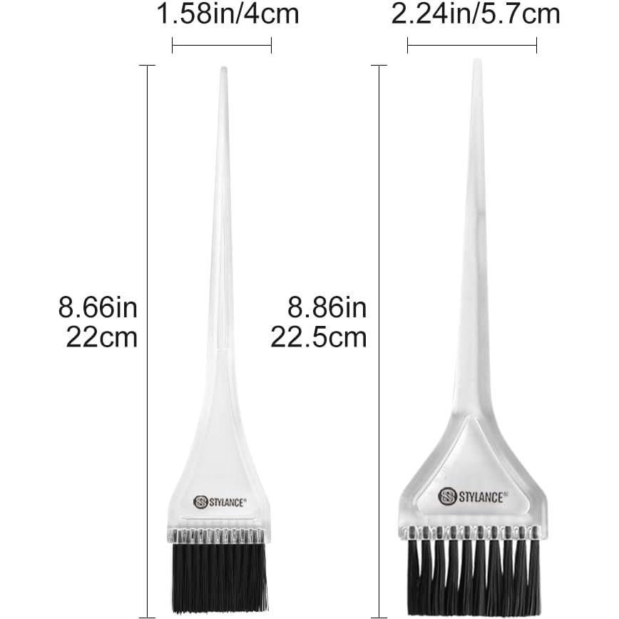 Kit de Tinte para Cabello Profesional Genérico 4 Piezas