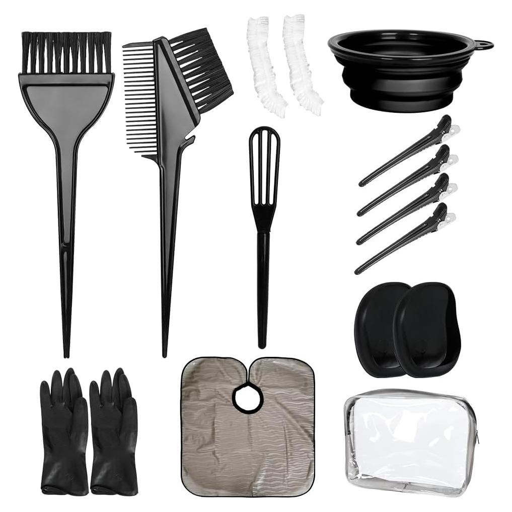 Kit de Coloración de Cabello MOONMINI 16 Piezas Profesional