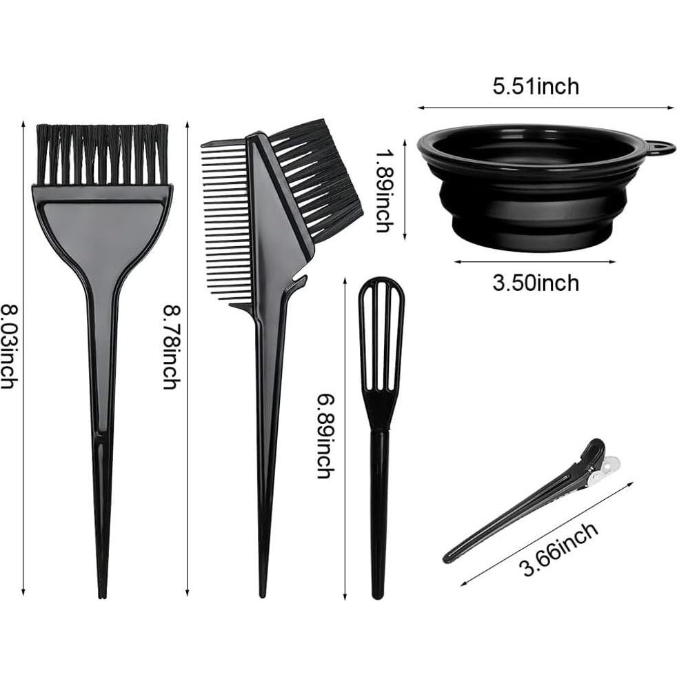 Kit de Coloración de Cabello MOONMINI 16 Piezas Profesional