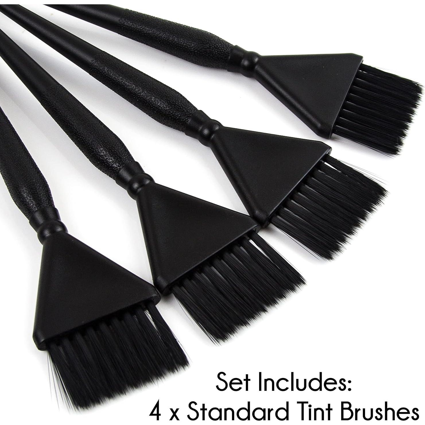 Set de 4 Brochas de Tinte Estándar Salon Supply Co