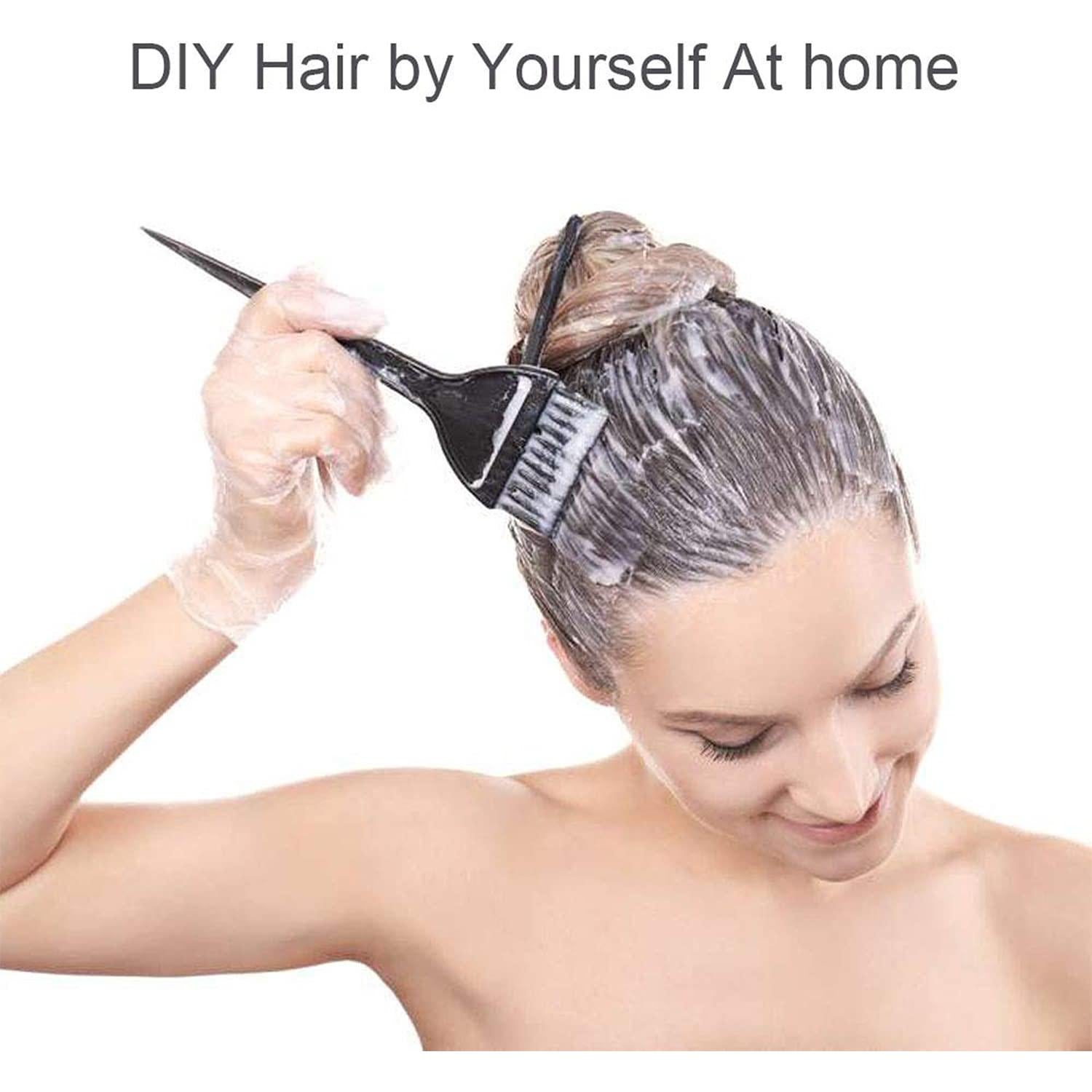 20 Brochas para Tinte de Cabello Hulless - Aplicador Profesional