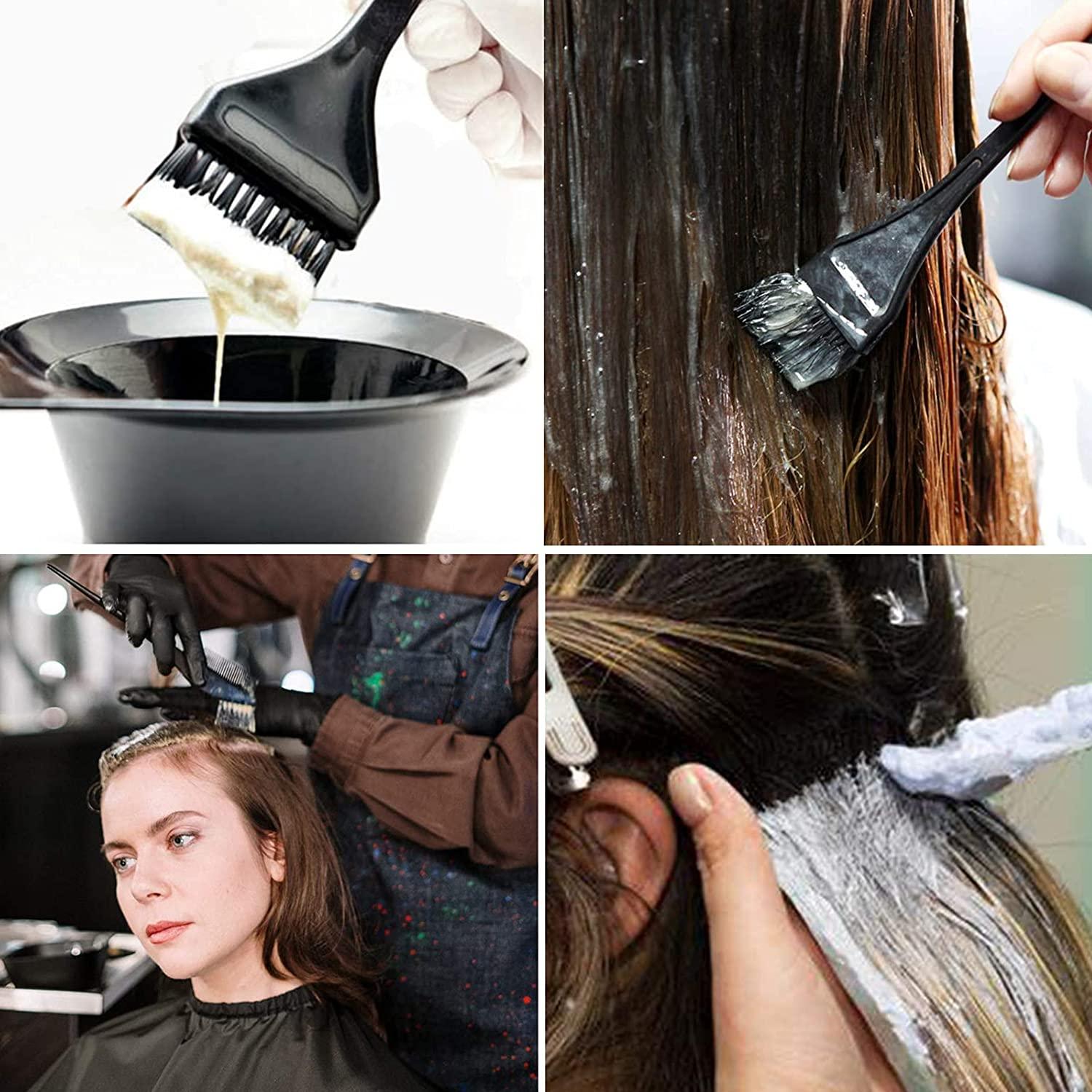 20 Brochas para Tinte de Cabello Hulless - Aplicador Profesional