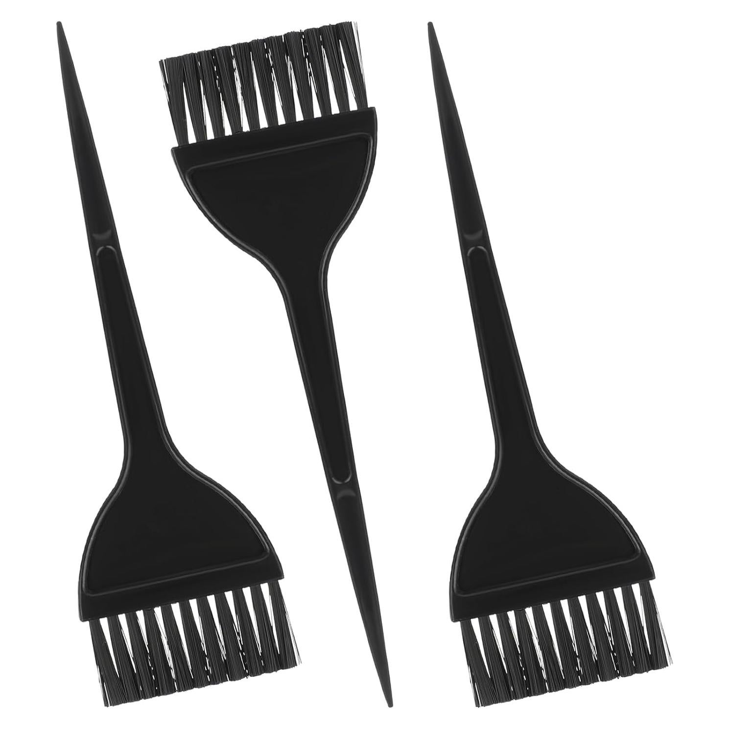 3 Brochas para Teñir el Cabello Ymapinc - Plástico Negro