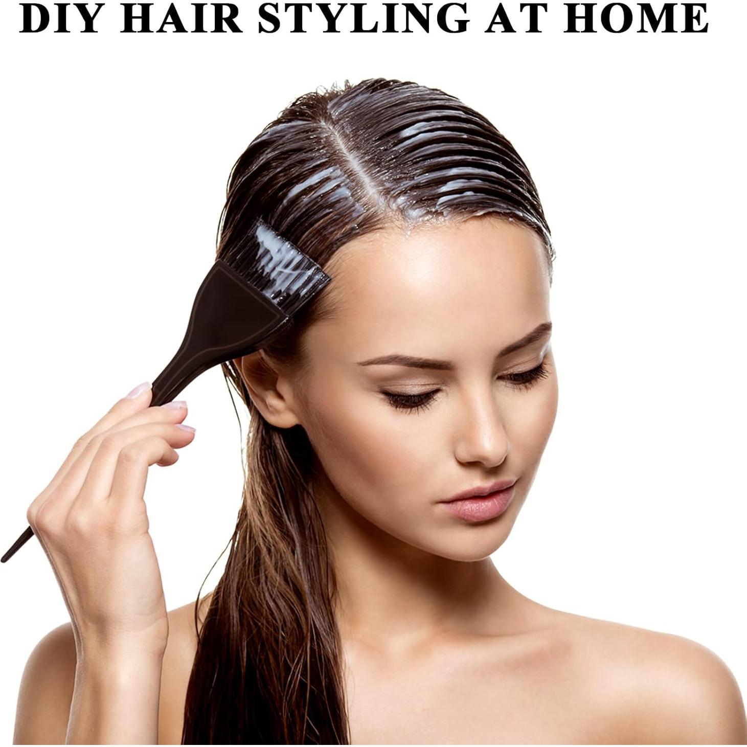 3 Brochas para Teñir el Cabello Ymapinc - Plástico Negro