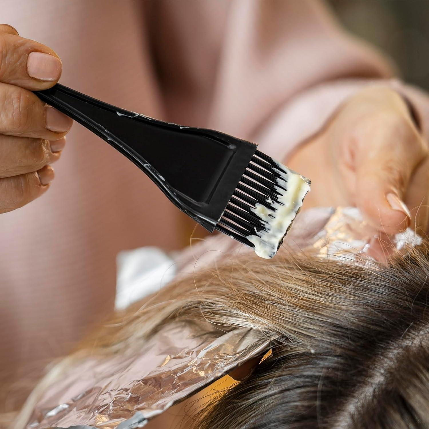 3 Brochas para Teñir el Cabello Ymapinc - Plástico Negro