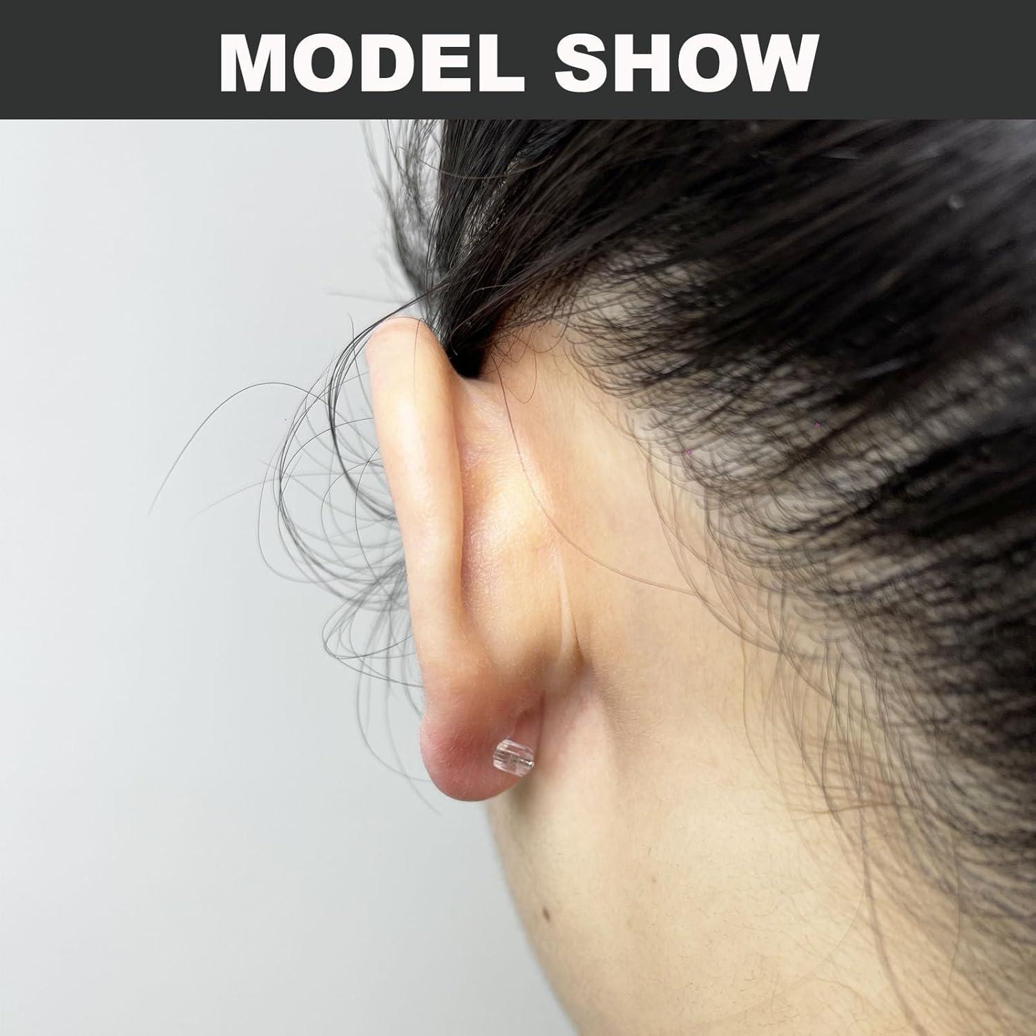 600 Respaldos de Aretes Silicona Hipoalergénica Formulen