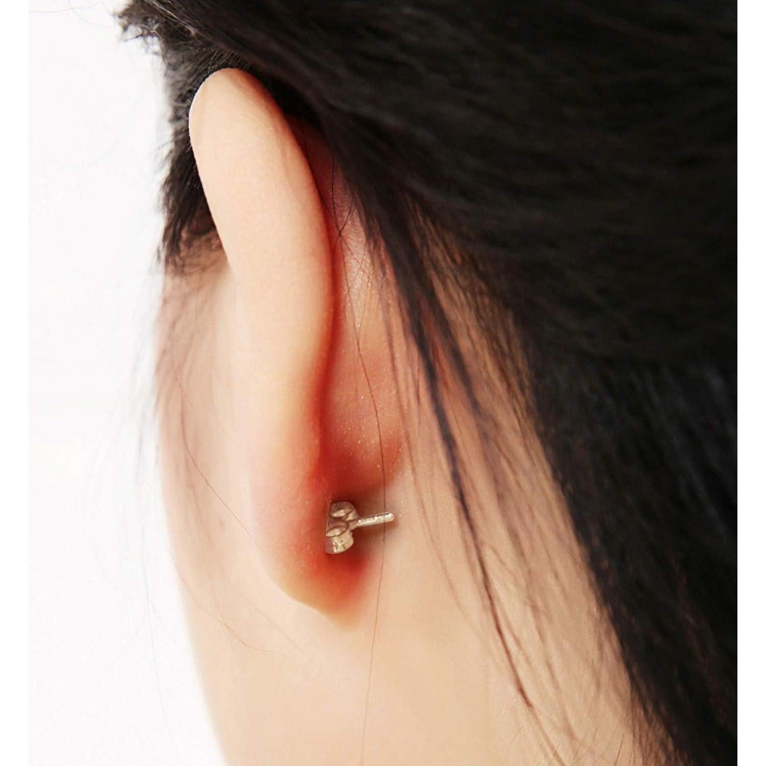 Respaldo de Aretes SANNIX 30pcs Plata Esterlina 4x6mm