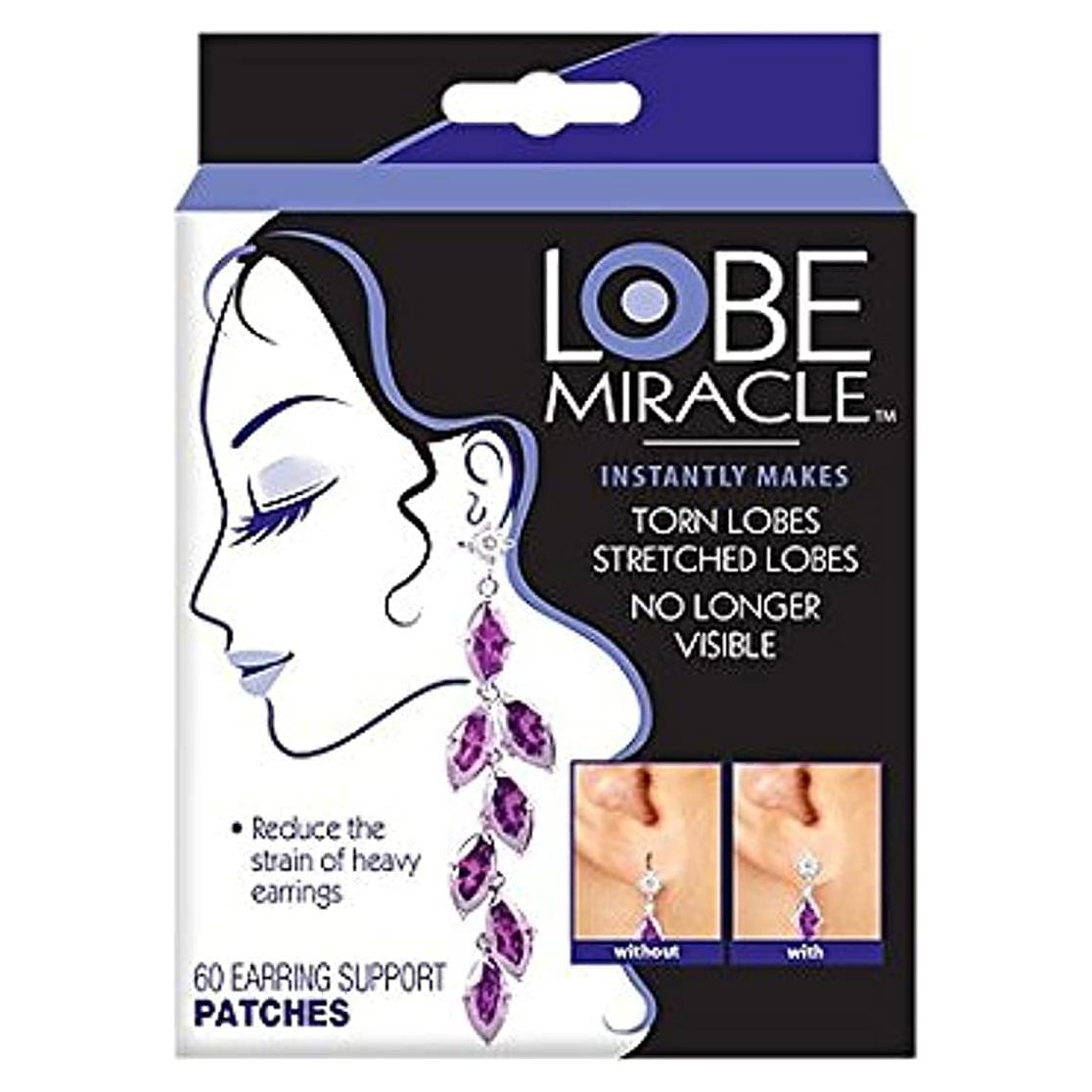 Parches de Soporte para Pendientes Lobe Miracle - 60 Unidades