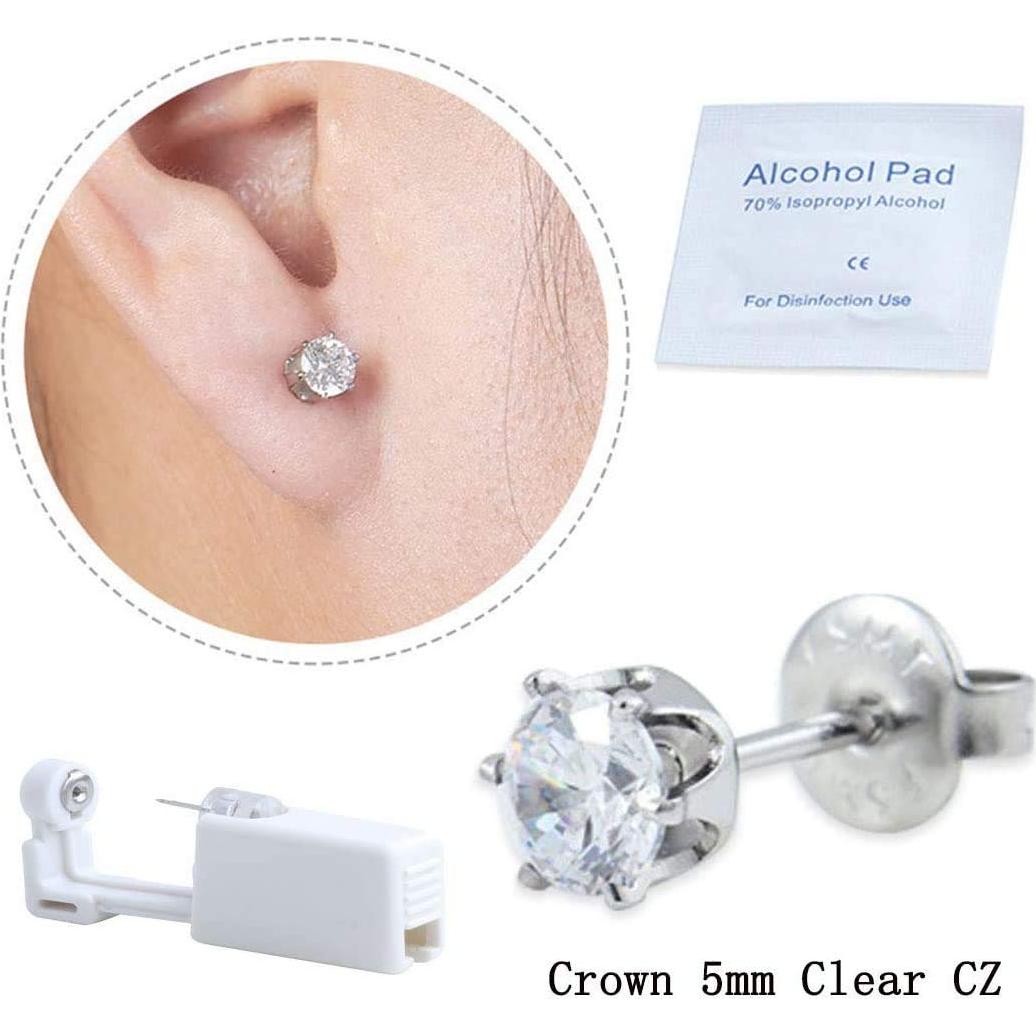 Kit de Perforación de Orejas XUKEKOY 2 Piezas Sin Dolor