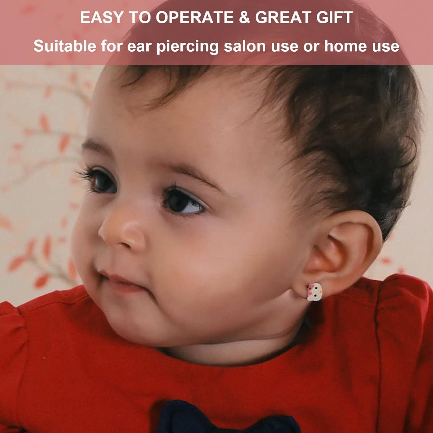 Kit de Perforación de Orejas Lyuxzad 6 Piezas Desechable