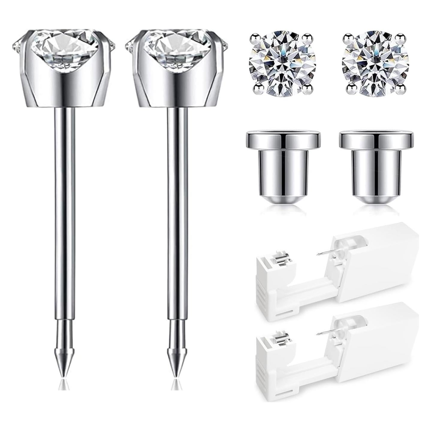 Kit de Perforación de Orejas SugarTang - Acero Inoxidable 316L