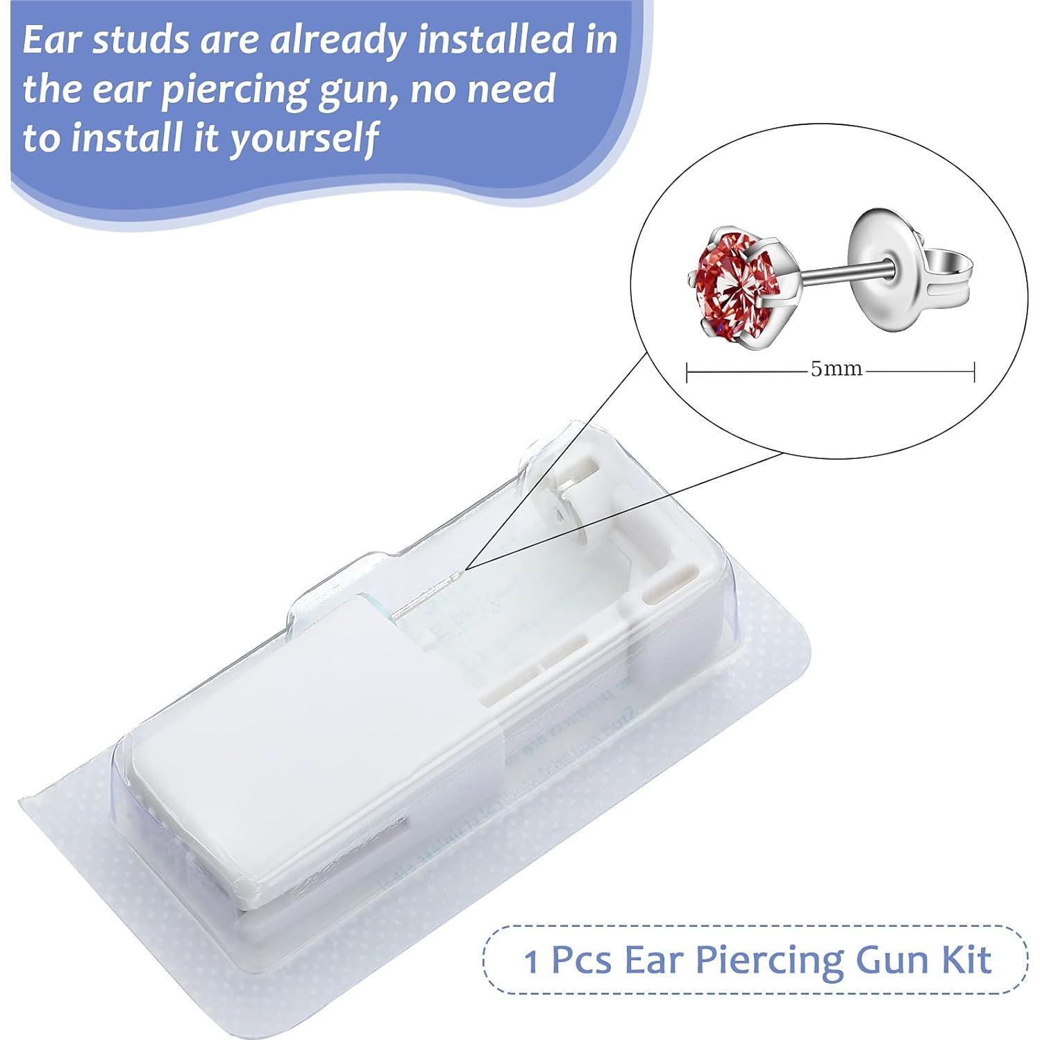 Kit de Perforación de Orejas Desechable Chumia 12 Piezas