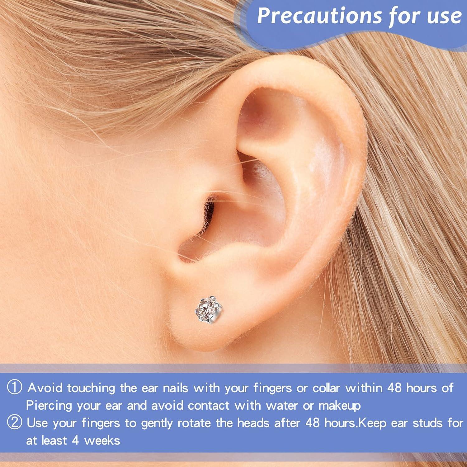 Kit de Perforación de Orejas Desechable Chumia 12 Piezas