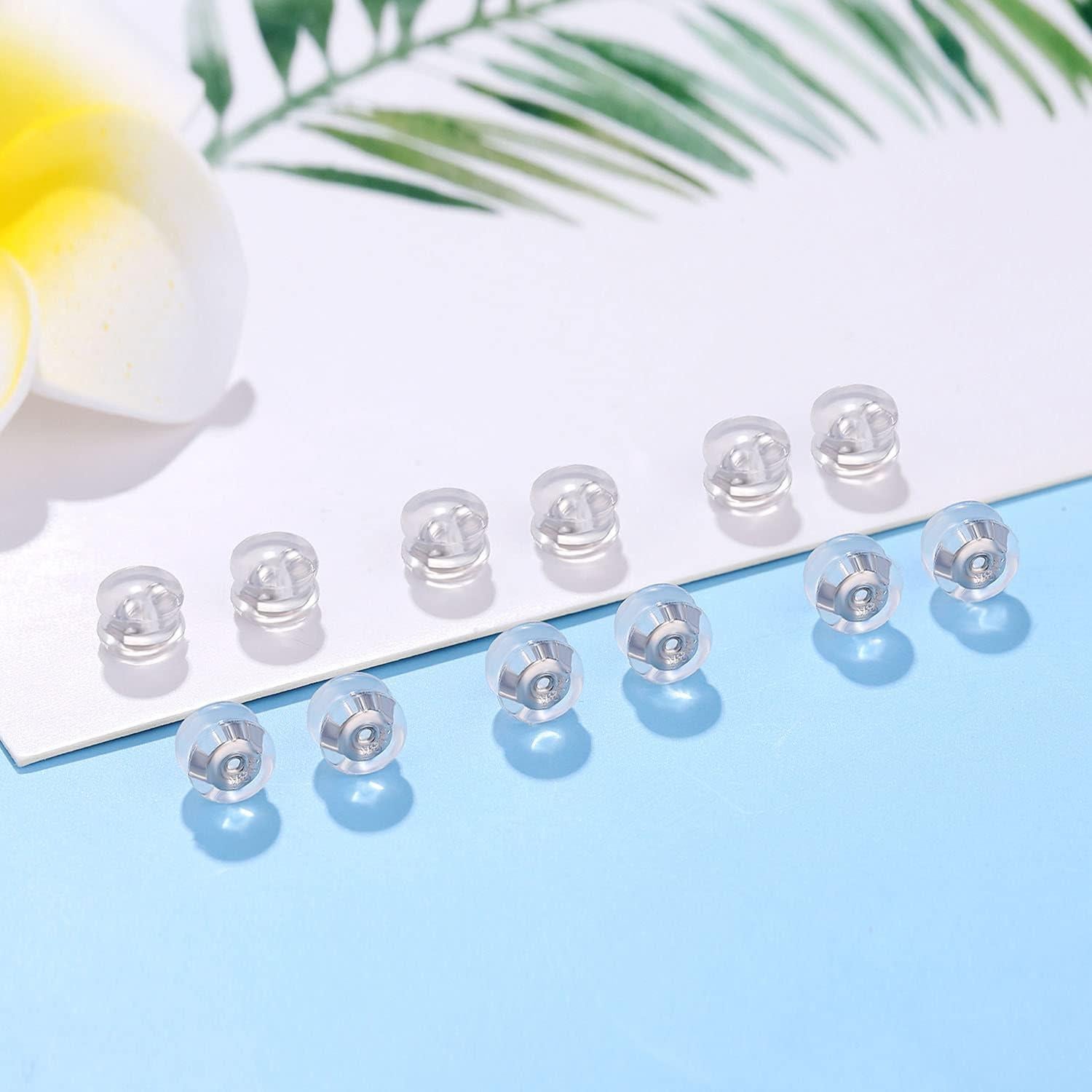 Respaldo de Pendientes Hipoalergénico Kerryjewl 12 Piezas