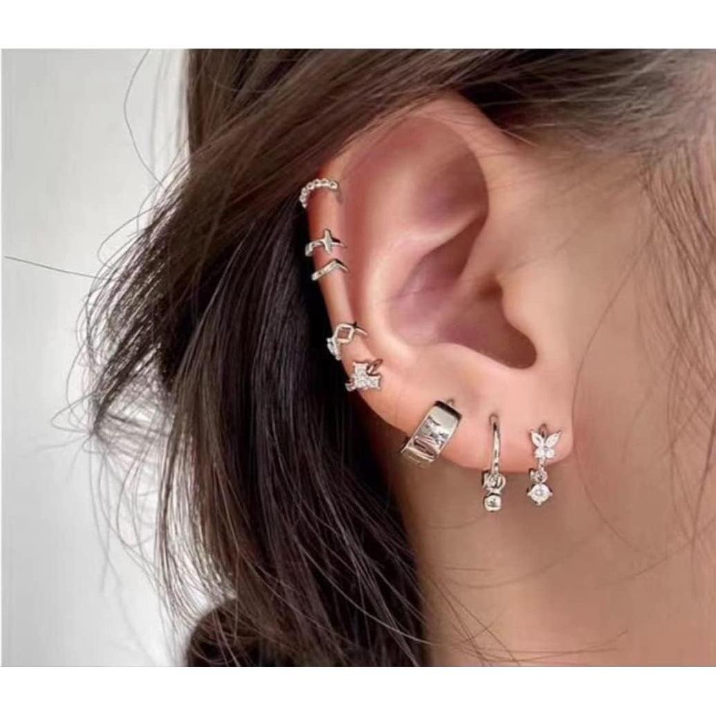 Kit de Perforación de Orejas SugarTang - 4 Puntas Acero Inoxidable