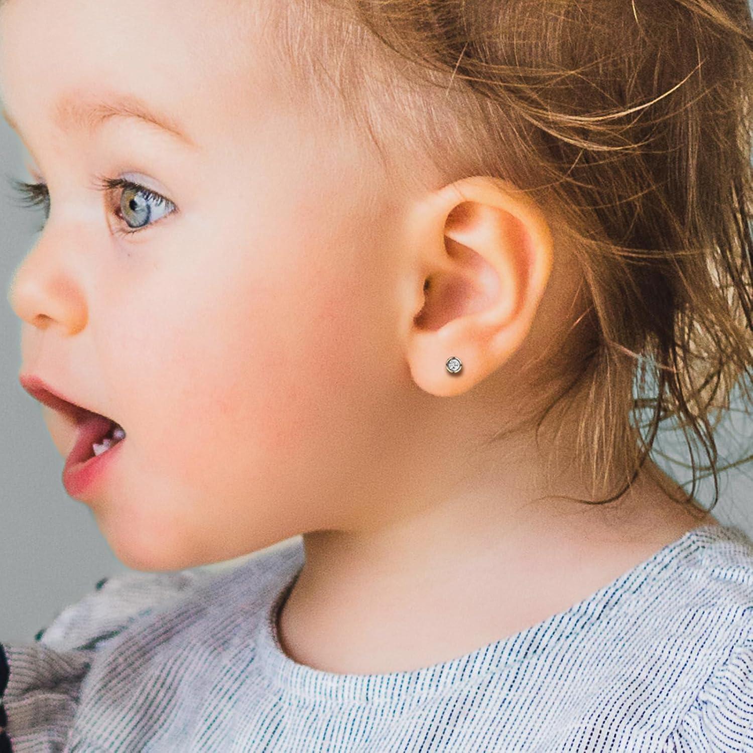 Kit de Perforación de Orejas Dorado 4mm SugarTang Desechable