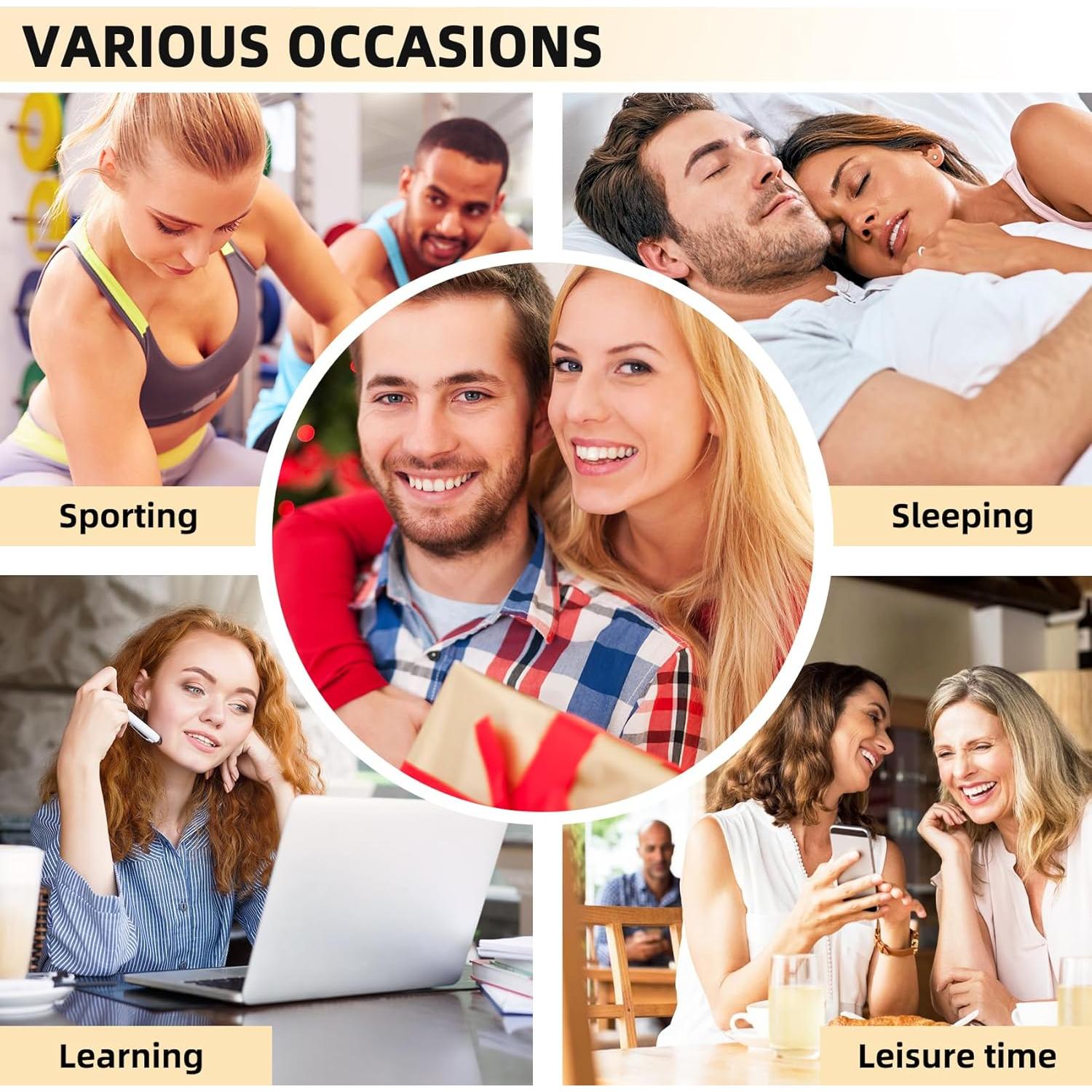 Kit de Perforación de Orejas Novopiercing con 12 Pares de Pendientes