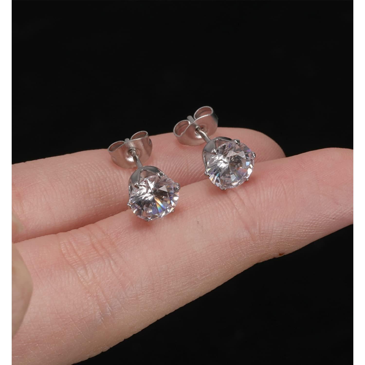 Kit de perforación de orejas desechable ZC - 4 pistolas con aretes