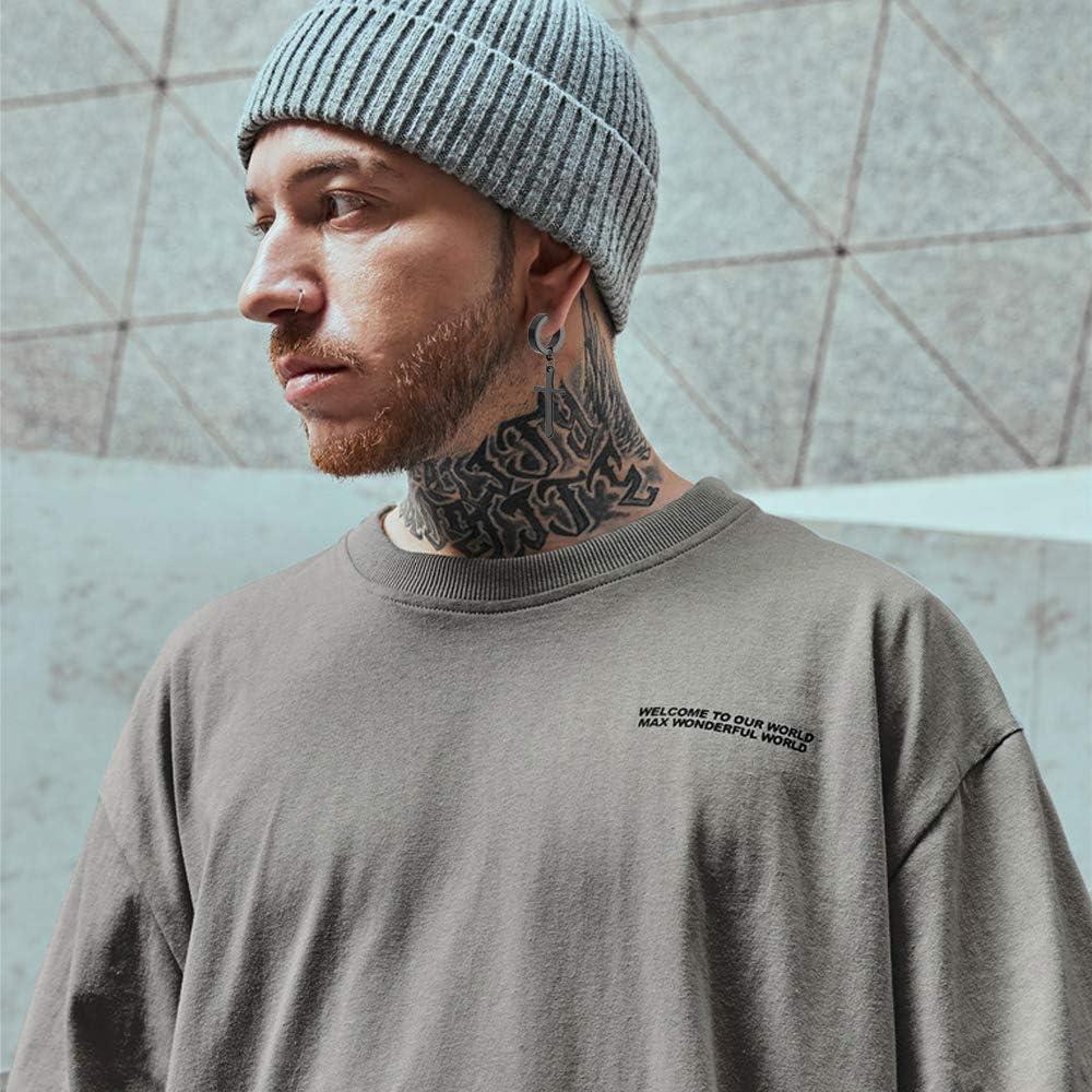 Pendientes Magnéticos Unisex NEWITIN - 15 Pares Acero Inoxidable