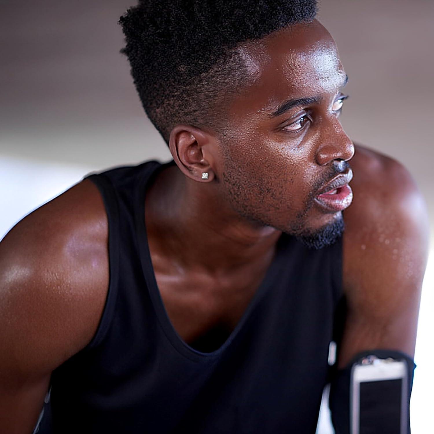 Pendientes Magnéticos Jstyle 4-7mm Plata Hipoalergénicos