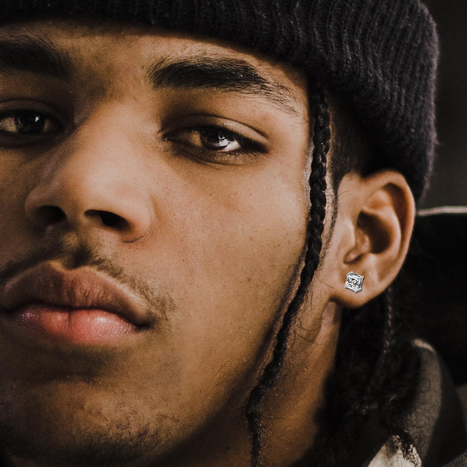 Pendientes Magnéticos Jstyle 4-7mm Plata Hipoalergénicos