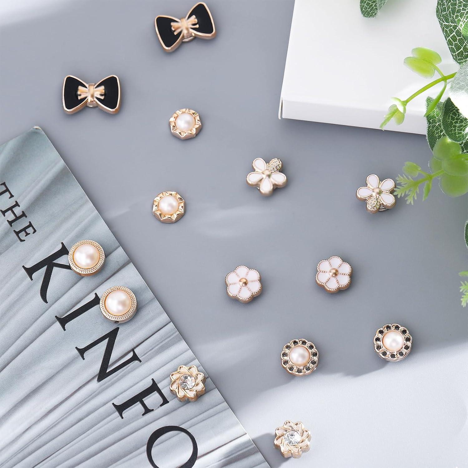 Pendientes Magnéticos para Mujeres NEWITIN - 15 Pares Elegantes