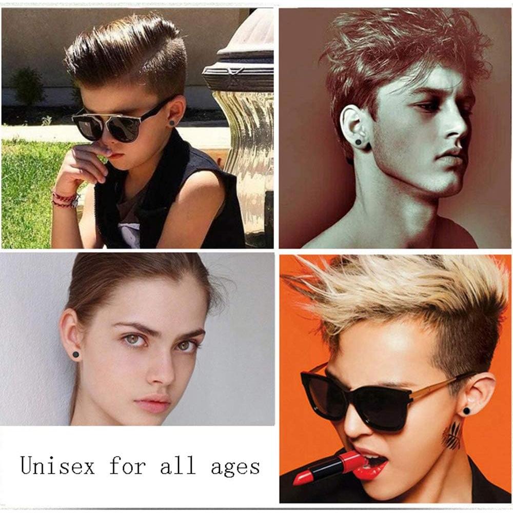 Set de Pendientes Magnéticos WAINIS 12 Pares Acero Inoxidable