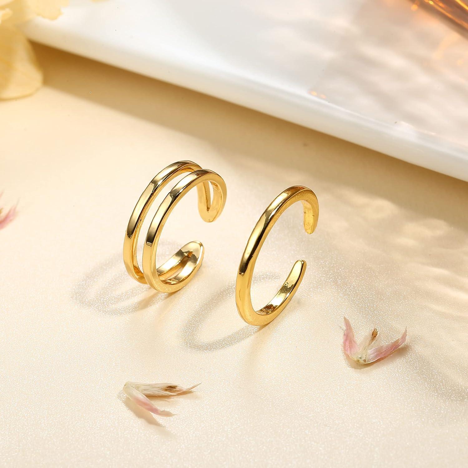 Anillo de Tobillo Ajustable Oro Relleno 14K IRONBOX para Mujeres