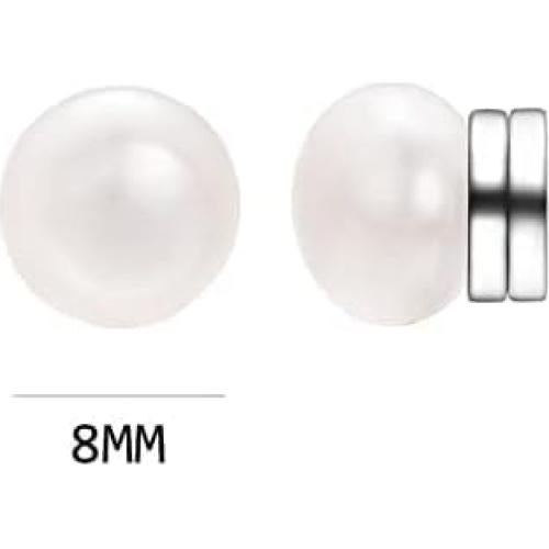 Pendientes Magnéticos de Perlas Airokiy 8mm para Mujeres