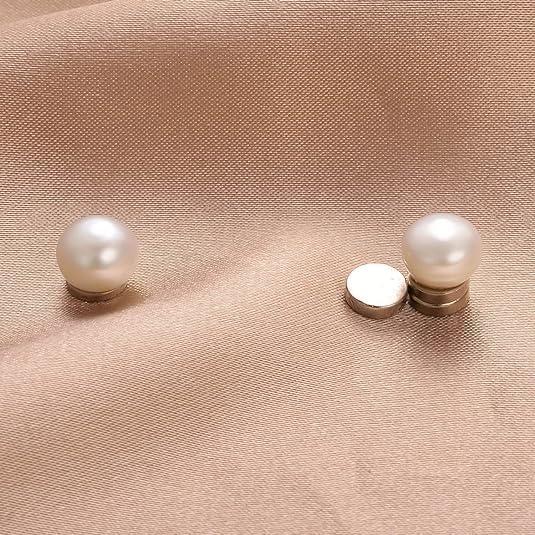 Pendientes Magnéticos de Perlas Airokiy 8mm para Mujeres