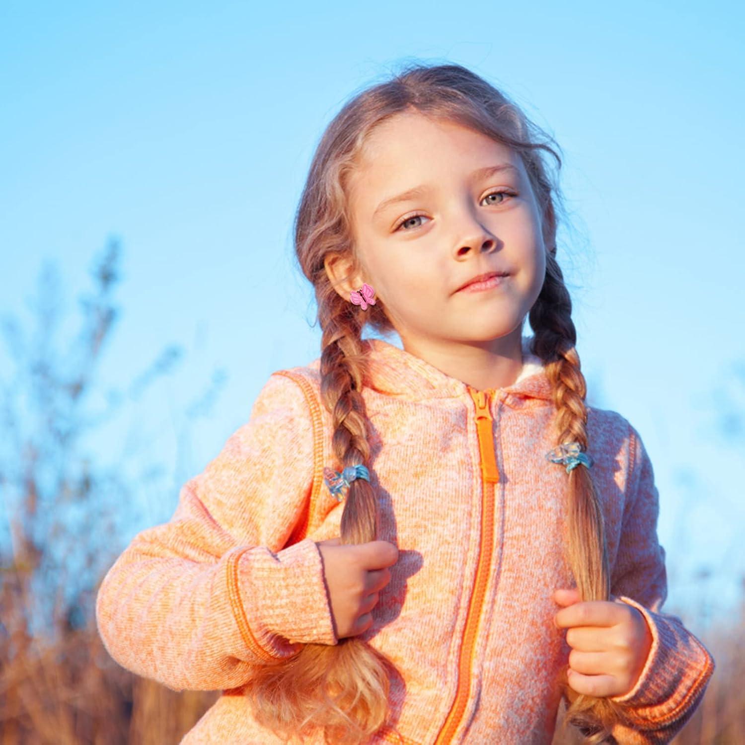 Pendientes Magnéticos para Niñas NEWITIN - 15 Pares Hipoalergénicos