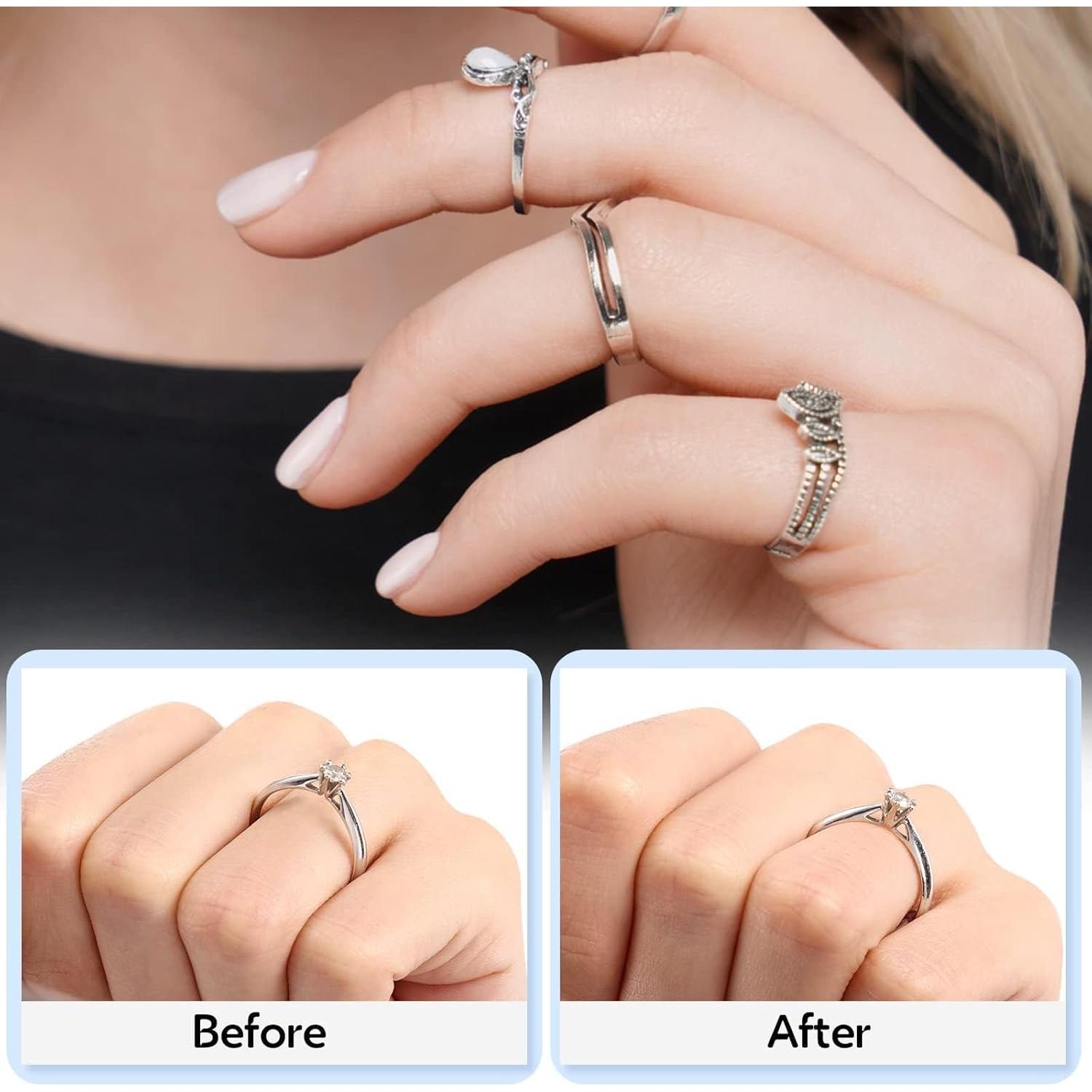 Anpro Kit de Ajustadores de Anillos de Silicona 15 Piezas